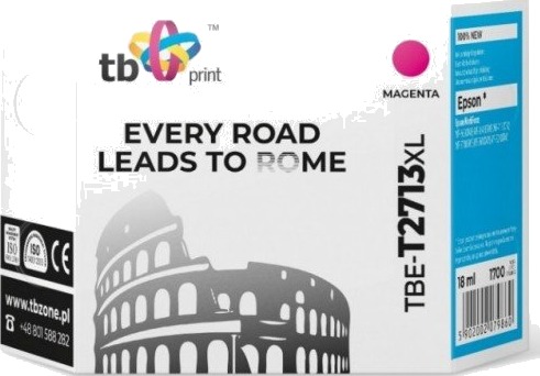 Tb Print Blekk Til Epson Wf-3620 Tbe-T2713xl Ma 100 Ny TBE-T2713XL