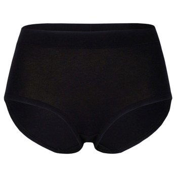 High Waist Bomull - Black