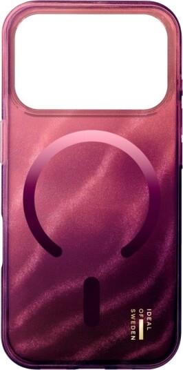 Ideal Of Sweden Clear MagSafe mobildeksel til iPhone 17 Pro Max – Cherry Lacquer
