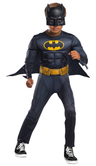 Batman Muskel Deluxe Kostume (Str. M)