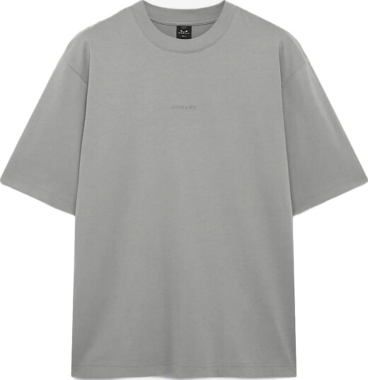 OAKLEY Soho Gen Ss Tee   CEMENT   M