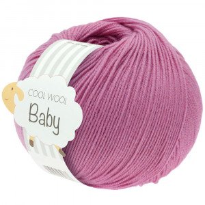 Lana Grossa Cool Wool Baby Garn 242 Cerise Lana Grossa Cool Wool Baby Garn 242 Cerise