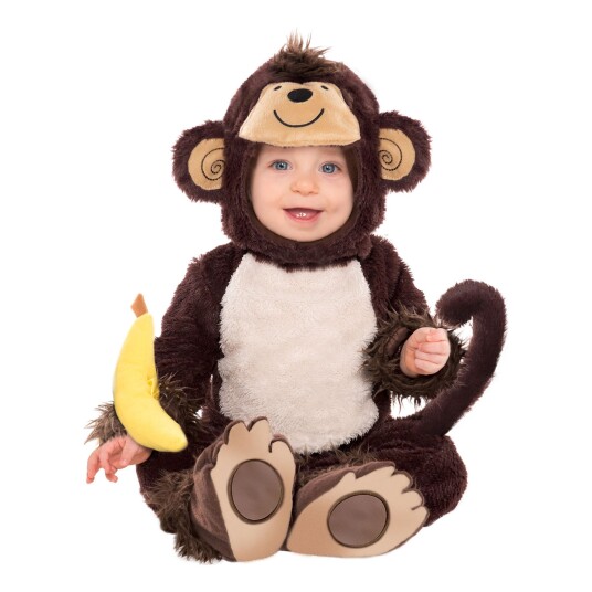 Amscan International Ape Baby Karnevalskostyme 18–24 måneder