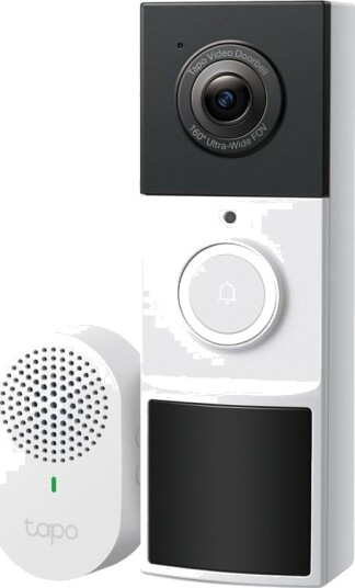 TP-Link Tapo D210 Video-dørklokke med 3 MP kamera og 6 måneders batterilevetid