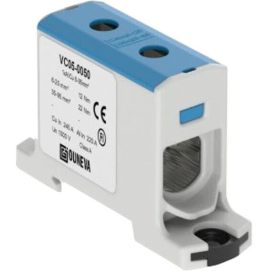 Ouneva Klemme isolert OTL 1x35-240mm² AL/CU Blå - 1296307