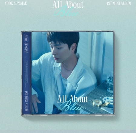 Yook Sungjae All About Blue Jewel Case Version incl. 16pg Booklet, Sticker + Photocard CD