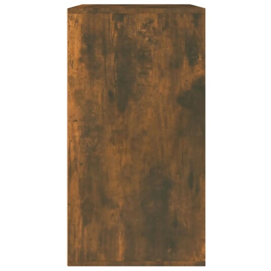 vidaXL Sminkeskap røkt eik 80x40x75 cm konstruert tre vidaXL Sminkeskap røkt eik 80x40x75 cm konstruert tre