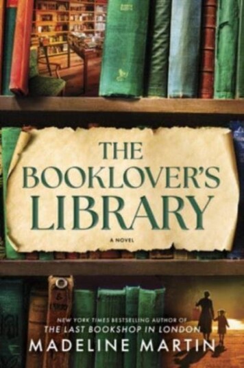 The Booklover's Library  A Novel