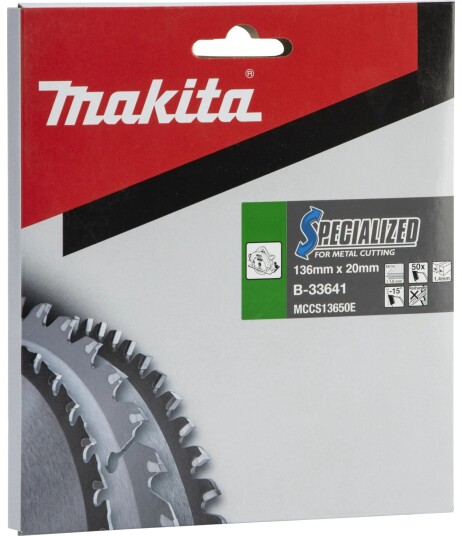 Makita Specialized Sirkelsagblad for metall - 136mm - 50T