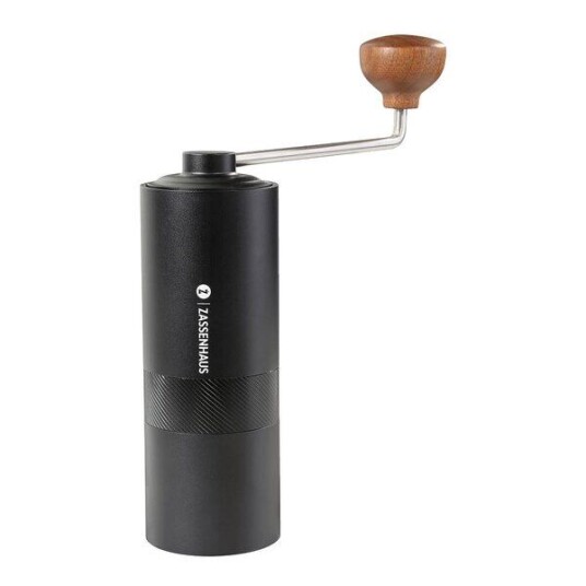 Zassenhaus Expert 48S kaffe /espressokvern 18,5 cm svart