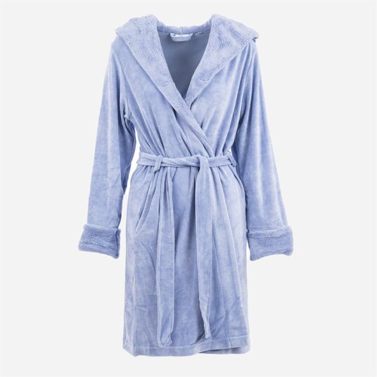 Belmanetti Bamboo Nicky Hooded Robe - Royal Blue Belmanetti Bamboo Nicky Hooded Robe - Royal Blue