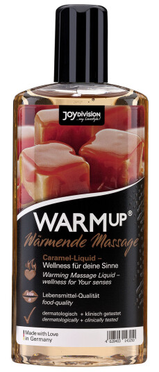 JoyDivision WARMup Varmende Massasjeolje med Smak 150 ml   - Beige