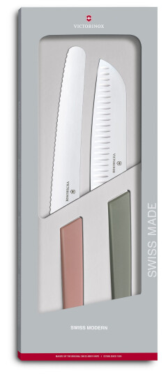 Victorinox Swiss Modern Santoku- og Brødkniv