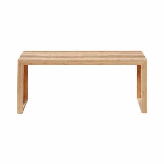 Cinas Rib benk Bambus 104 x 35 cm Natur Cinas Rib benk Bambus 104 x 35 cm Natur