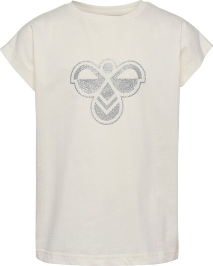 Hummel Hmljr Reg T Shirt S/L Big Bee Cream 146/152