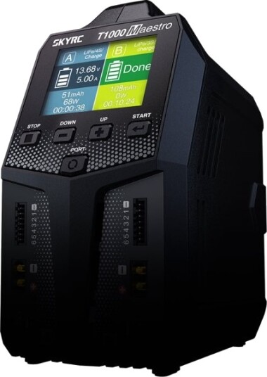 SkyRC T1000 Maestro 1000/450W Computerlader SkyRC T1000 Maestro 1000/450W Computerlader