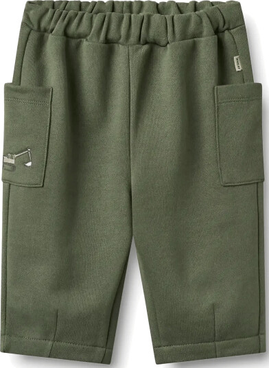 Wheat Sweatpants Otto Artwork Khaki green 86