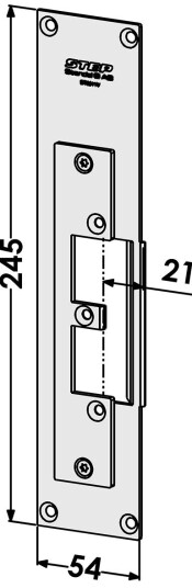 Step St9511v Stolpe For Sapa Profilsystem Venstre