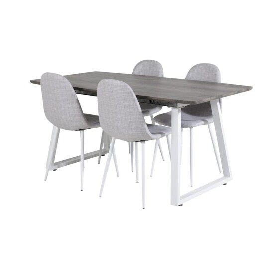 Venture Home Spisegruppe Venture Home Ina med 4 Pobbie Stoler Polyester GR20317S