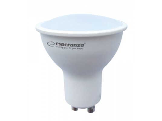 Esperanza Ell142 6 W Gu10 580 Lm 30000 T Varmhvit Esperanza Ell142 6 W Gu10 580 Lm 30000 T Varmhvit