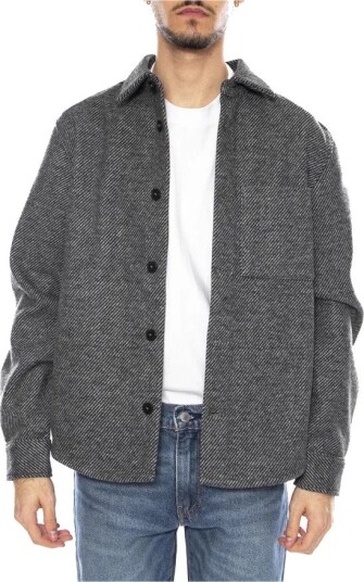 ONLY & SONS Onsmicah Twill Overshirt Frml - Grey - S