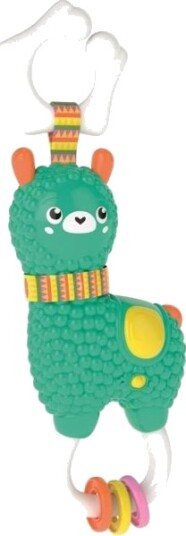 Clementoni Happy Alpaca Rangle Med Lys Og Lyd Interaktiv Babyrangle