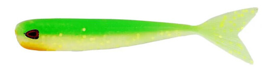 Westin Megateez V-tail softbait, 9 cm, 3 pk. - UV slime