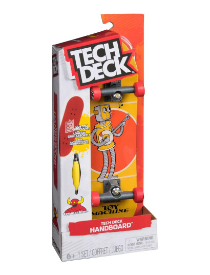 Maki Tech Deck Handboard 27cm Toy Machine Red One Size Maki Tech Deck Handboard 27cm Toy Machine Red One Size