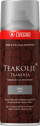 Teakolje Spray 500 ml spray / Grå Teakolje Spray 500 ml spray / Grå