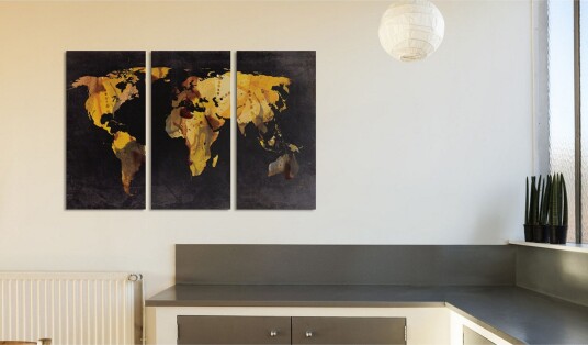 Tavle Om Verden Var En Ørken ... Triptych 90X60 Artgeist sp. z o. o.