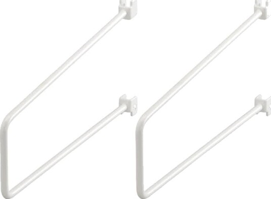 Elfa Bokstøtte For Skinne 250mm 2 Pack Elfa Bokstøtte For Skinne 250mm 2 Pack