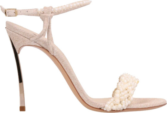 Casadei Dame Sko Beige 40 EU,