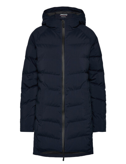 Musto W Marina Long Quilted Jkt Navy XS Musto W Marina Long Quilted Jkt Navy XS