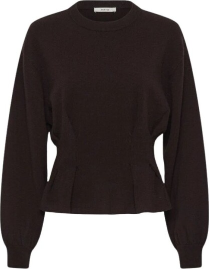 Gestuz Gzmanzi Waist Pullover Brown S Gestuz Gzmanzi Waist Pullover Brown S