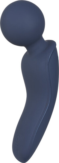 Amaysin Curvy Oppladbar Mini Magic Wand Vibrator    - Blå