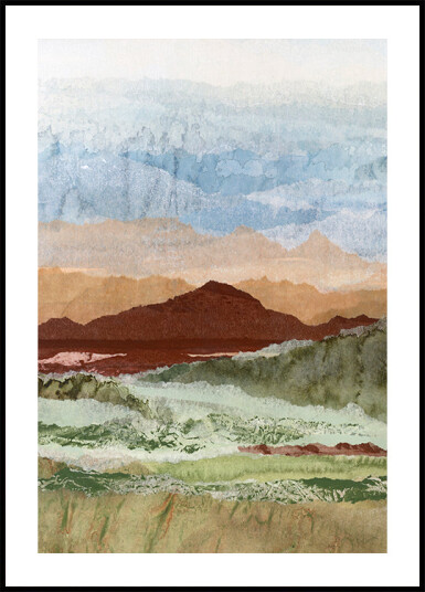Plateau Mirage Portrait Plakat Plakat / 100x150cm Plateau Mirage Portrait Plakat Plakat / 100x150cm