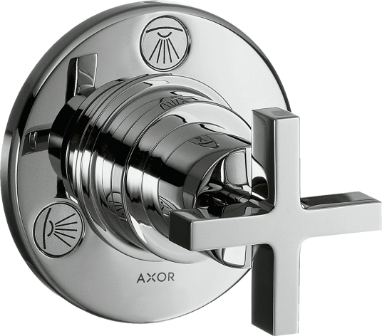 Axor Citterio, 3/4-veis ventil Krom Axor Citterio, 3/4-veis ventil Krom
