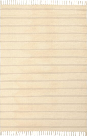 Bomullsteppe Helle offwhite/grå Størrelse: 80 x 200 cm Bomullsteppe Helle offwhite/grå Størrelse: 80 x 200 cm