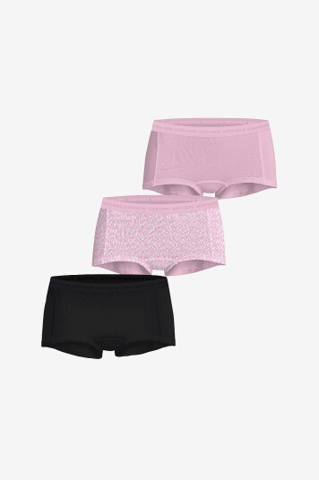 Björn Borg   Boksertruser Everyday Cotton Boxer Shorts 3 pakning   Flerfarget
