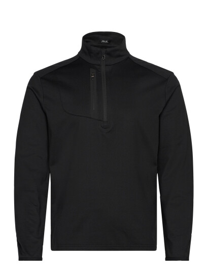 Ralph Lauren Golf Classic Fit Stretch Jersey Pullover   Black   M