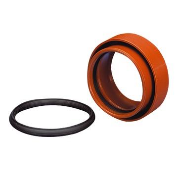 PVC overgang 110mm t/betongmuffe PVC overgang 110mm t/betongmuffe
