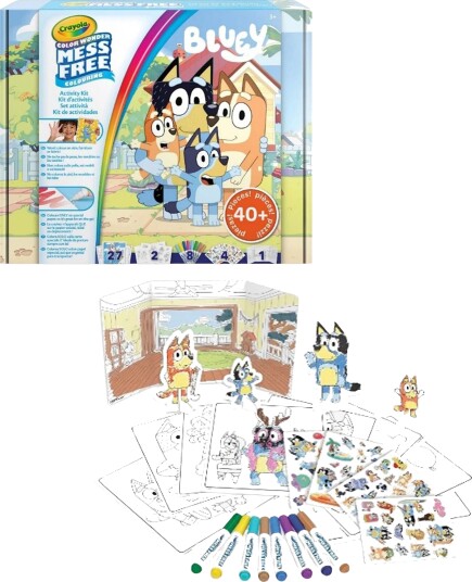Crayola Crayola Color Activity Set Bluey Multi/patterned ONE SIZE Crayola Crayola Color Activity Set Bluey Multi/patterned ONE SIZE