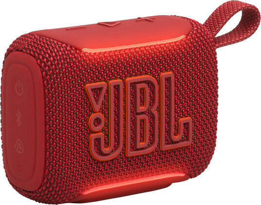 JBL Go 5 Bluetooth høyttaler med 10 timers batteritid Rød