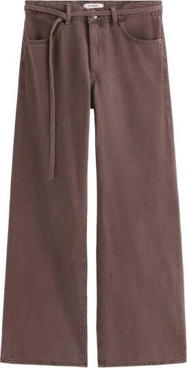 Lindex Trousers Johanna Twill Brown 44
