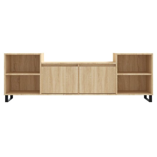 vidaXL TV-benk sonoma eik 160x35x55 cm konstruert tre 8721012113909