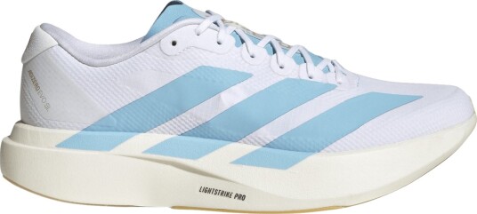 Joggesko adidas Adizero EVO SL Ftwr White/ Clear Blue/ Matte Gold EUR 46 2/3