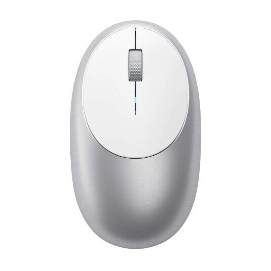 Satechi M1 Trådløs Ergonomisk Optisk Mus med 3 Knapper - Sølv Satechi M1 Trådløs Ergonomisk Optisk Mus med 3 Knapper - Sølv