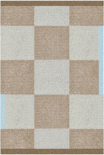 Mette Ditmer Square all-arround Dørmatte Camel 55x80 cm