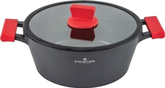 Zwieger Obsidian Induksjonsgryte Med Lokk 28Cm 5L Zwieger Obsidian Induksjonsgryte Med Lokk 28Cm 5L