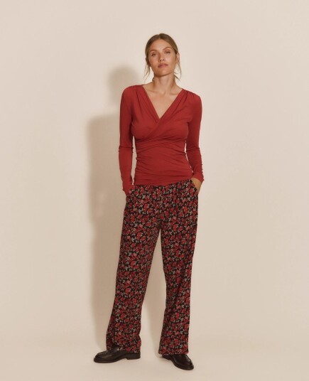 Rosemunde Rwelif Mw Trousers Black 42